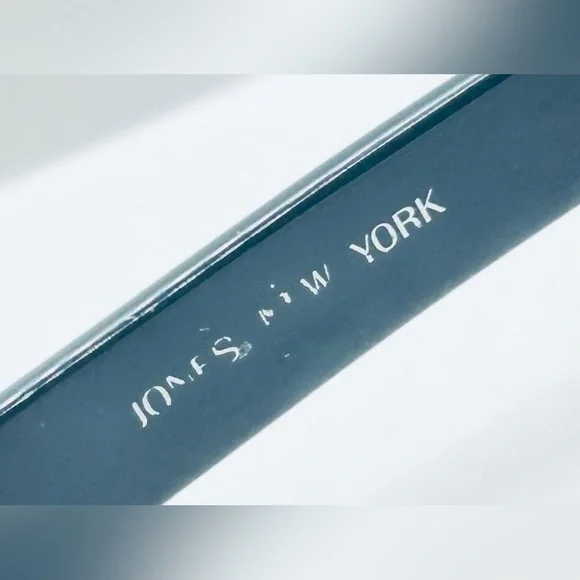 Vintage Jones New York JNS208 Blue Gray Oval Sunglasses Frames Only - Picture 7 of 8